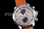 Chopard Mille Miglia 168571 SS V7F 1:1 Best Edition Gray Dial on Brown Gummy Strap A7750 Super Clone Watch - Image 2