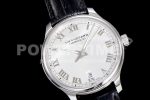 Chopard L.U.C 1937 CLASSIC 168544 SS FKF 1:1 Best Edition Gray Dial on Black Leather Strap A01.01 Super Clone Watch - Image 3