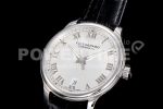 Chopard L.U.C 1937 CLASSIC 168544 SS FKF 1:1 Best Edition Gray Dial on Black Leather Strap A01.01 Super Clone Watch - Image 2