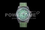 Rolex GMT DIW Carbon OMF Best Edition Green Dial on Green Nylon Strap SA3186 CHS Super Clone Watch