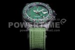 Rolex GMT DIW Carbon OMF Best Edition Green Dial on Green Nylon Strap SA3186 CHS Super Clone Watch - Image 6