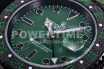 Rolex GMT DIW Carbon OMF Best Edition Green Dial on Green Nylon Strap SA3186 CHS Super Clone Watch - Image 8