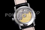 Blancpain Villeret 6654 SS Complicated Function OMF 1:1 Best Edition Gray Dial on Black Leather Strap A6654 Super Clone Watch V3 - Image 8