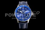Blancpain Fifty Fathoms Bathyscaphe 43mm SS GF 1:1 Best Edition Blue Dial on Sail-canvas Strap A1315 Super Clone Watch