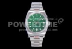 Rolex Oyster Perpetual 36mm 126000 EWF 1:1 Best Edition 904L Steel Green Dial on SS Bracelet SA3230 Super Clone Watch