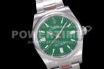 Rolex Oyster Perpetual 36mm 126000 EWF 1:1 Best Edition 904L Steel Green Dial on SS Bracelet SA3230 Super Clone Watch - Image 2