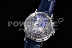 Breguet Tradition 7097BB SS ZF 1:1 Best Edition Blue/Gray Dial on Blue Leather Strap A505 Super Clone Watch - Image 2