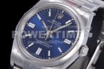 Rolex Oyster Perpetual 36mm 126000 EWF 1:1 Best Edition 904L Steel Blue Dial on SS Bracelet SA3230 Super Clone Watch - Image 7