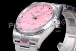 Rolex Oyster Perpetual 36mm 126000 EWF 1:1 Best Edition 904L Steel Pink Dial on SS Bracelet SA3230 Super Clone Watch - Image 11