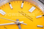 Rolex Oyster Perpetual 36mm 126000 EWF 1:1 Best Edition 904L Steel Yellow Dial on SS Bracelet SA3230 Super Clone Watch - Image 9