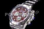 Rolex Daytona SS JHF Best Edition Brown Diamonds Dial on SS Bracelet A4130 Super Clone Watch - Image 8