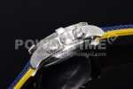 Breitling Avenger Chrono SS TF 1:1 Best Edition Blue Dial on Blue Nylon Strap A7750 Super Clone Watch - Image 7