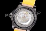 Breitling Avenger GMT 45mm DLC GF 1:1 Best Edition Black Dial on Light Brown Nylon Strap A2836 Super Clone Watch - Image 8
