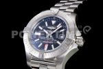 Breitling Avenger II Seawolf SS GF 1:1 Best Edition Black Stick Dial on SS Bracelet A2824 Super Clone Watch V2 - Image 3