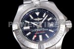 Breitling Avenger II Seawolf SS GF 1:1 Best Edition Black Stick Dial on SS Bracelet A2824 Super Clone Watch V2 - Image 5