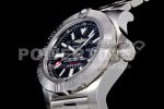 Breitling Avenger II Seawolf SS GF 1:1 Best Edition Black Stick Dial on SS Bracelet A2824 Super Clone Watch V2 - Image 6