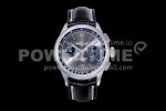 Breitling Premier B01 Chrono SS 42mm GF 1:1 Best Edition Gray/Black Dial on Black Leather Strap A7750 Super Clone Watch
