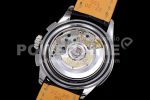 Breitling Premier B01 Chrono SS 42mm GF 1:1 Best Edition Gray/Black Dial on Black Leather Strap A7750 Super Clone Watch - Image 8