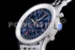 Breitling BSW0440C – Navitimer Chronograph 41 SS/SS Blue BLS Asia 7750 Super Clone Watch - Image 6