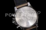 Breitling Avenger II Seawolf Chronograph TF PVD Plated Titanium Carbon Dial on Green Nylon Strap A7750 Super Clone Watch - Image 7