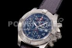 Breitling Avenger II Seawolf Chronograph TF Titanium Black Dial on Gray Nylon Strap A7750 Super Clone Watch - Image 3