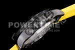 Breitling Avenger II Seawolf Chronograph TF PVD Plated Titanium Black Dial on Black Nylon Strap A7750 Super Clone Watch - Image 7