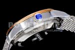 Breitling SuperOcean Heritage ii 42mm SS/RG GF 1:1 Best Edition Blue Dial on SS Mesh Bracelet A2824 Super Clone Watch V2 - Image 7
