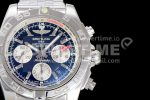 Breitling Navitimer 01 SS JF 1:1 Best Edition Black Dial on SS Bracelet A7750 Super Clone Watch - Image 4