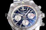 Breitling Navitimer 01 SS JF 1:1 Best Edition Black Dial on SS Bracelet A7750 Super Clone Watch - Image 5