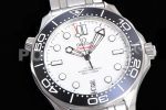 Omega Seamaster Diver 300M ZF 1:1 Best Edition Black Ceramic White Dial on SS Bracelet A8800 Super Clone Watch - Image 5