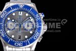 Omega Seamaster 300M Chrono SS OMF 1:1 Best Edition Gray Dial on SS Bracelet A9900 Super Clone Watch - Image 4