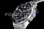 Omega Seamaster 300M Chrono SS OMF 1:1 Best Edition Black Dial on SS Bracelet A9900 Super Clone Watch - Image 6