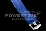 Omega Seamaster 300M Chrono SS OMF 1:1 Best Edition Gray Dial on Blue Rubber Strap A9900 Super Clone Watch - Image 9