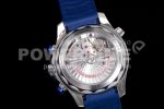 Omega Seamaster 300M Chrono SS OMF 1:1 Best Edition Gray Dial on Blue Rubber Strap A9900 Super Clone Watch - Image 7