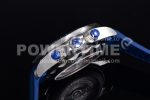 Omega Seamaster 300M Chrono SS OMF 1:1 Best Edition Blue Dial on Blue Rubber Strap A9900 Super Clone Watch - Image 7