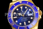 Rolex Submariner 41mm 126618 LB YG EWF Blue Dial on YG Bracelet A3235 Super Clone Watch - Image 5