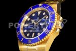 Rolex Submariner 41mm 126618 LB YG EWF Blue Dial on YG Bracelet A3235 Super Clone Watch - Image 10