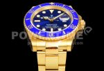 Rolex Submariner 41mm 126618 LB YG EWF Blue Dial on YG Bracelet A3235 Super Clone Watch - Image 6