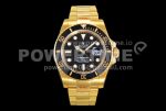 Rolex Submariner 41mm 126618 LN YG EWF Black Dial on YG Bracelet A3235 Super Clone Watch