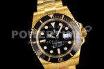 Rolex Submariner 41mm 126618 LN YG EWF Black Dial on YG Bracelet A3235 Super Clone Watch - Image 2