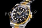 Rolex Submariner 41mm 126613 LN SS/YG EWF Black Dial on SS/YG Bracelet A3235 Super Clone Watch - Image 3