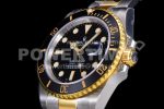Rolex Submariner 41mm 126613 LN SS/YG EWF Black Dial on SS/YG Bracelet A3235 Super Clone Watch - Image 10
