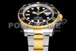 Rolex Submariner 41mm 126613 LN SS/YG EWF Black Dial on SS/YG Bracelet A3235 Super Clone Watch - Image 6