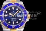 Rolex Submariner 41mm 126613 LB SS/YG EWF Blue Dial on SS/YG Bracelet A3235 Super Clone Watch - Image 4