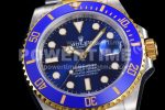 Rolex Submariner 41mm 126613 LB SS/YG EWF Blue Dial on SS/YG Bracelet A3235 Super Clone Watch - Image 5