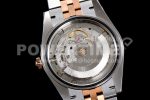 Rolex DateJust 41 126331 VSF 1:1 Best Edition 904L Steel Gray Dial Green Roman Marker on SS/RG Jubilee Bracelet SA3235 Super Clone Watch - Image 8