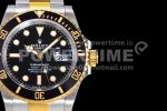 Rolex Submariner 41mm 126613 LN SS/YG EWF Black Dial on SS/YG Bracelet A3135 Super Clone Watch - Image 4