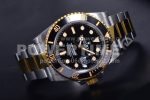 Rolex Submariner 41mm 126613 LN SS/YG EWF Black Dial on SS/YG Bracelet A3135 Super Clone Watch - Image 7