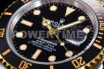 Rolex Submariner 41mm 126613 LN SS/YG EWF Black Dial on SS/YG Bracelet A3135 Super Clone Watch - Image 8