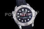 Omega Seamaster Diver 300M Nekton ORF 1:1 Best Edition Black Dial on Black Rubber Strap A8806 Super Clone Watch - Image 2